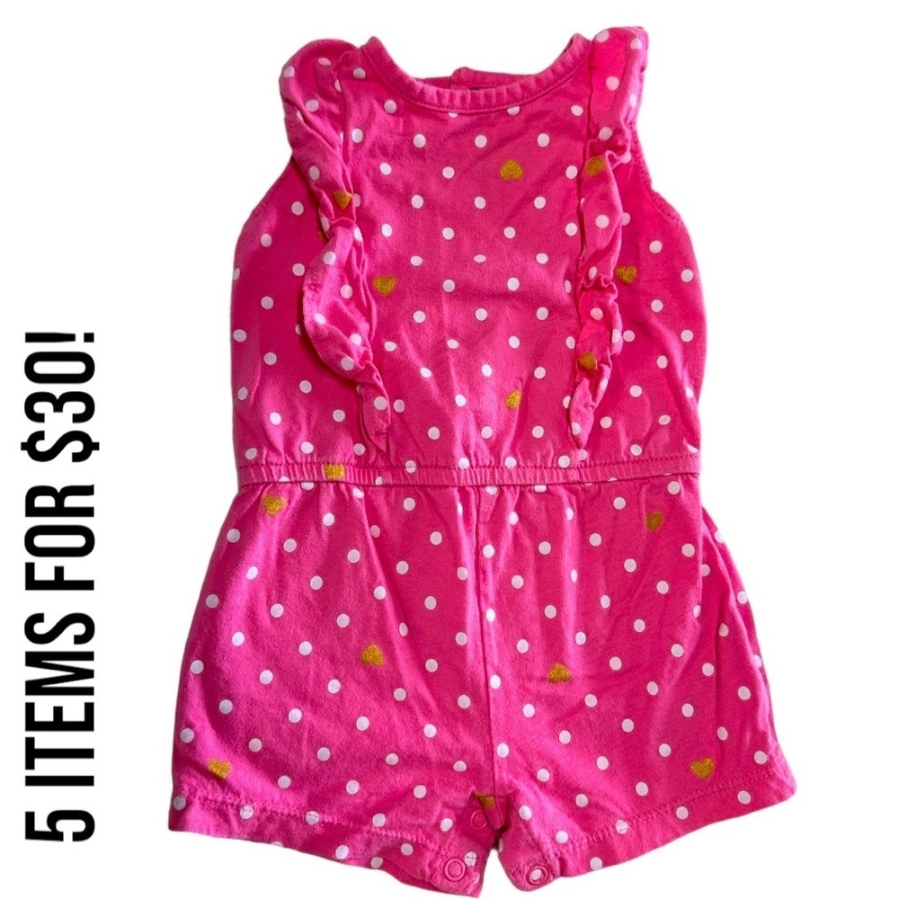5/$30 Carter’s Baby Girl Romper